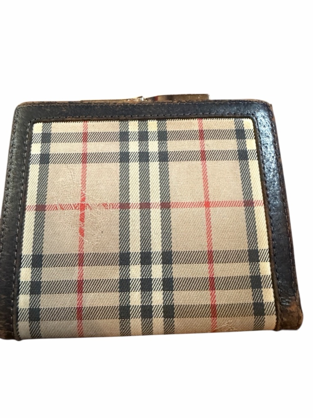Vintage Burberrys of London Nova Check Kiss-Lock Wallet - Picture 2 of 5